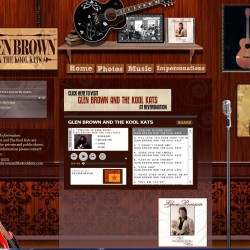 Glen Brown and The Kool Kats Website